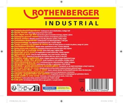 Rothenberger Rateldraadsnijder - ROT070664E ROT070664E