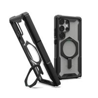 Urban Armor Gear Plasma XTE Outdoor telefoonhoes Samsung Galaxy S25 Ultra Zwart, Transparant Inductieve lading, Met standfunctie, Stootbestendig - thumbnail