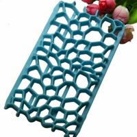 2 PC'S taart fondant gereedschap hartvormige diamant textuur geruite Overpass Quyi Seal Printing mal (Diamond 54053) - thumbnail