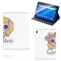 Tablettasje Lenovo Tab E10 Boho Skull - thumbnail