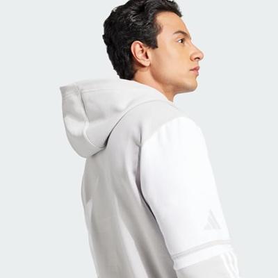 adidas Squadra 25 Hoodie Lichtgrijs Wit