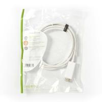 Mini-DisplayPort - HDMI-kabel | Mini-DisplayPort male - HDMI-connector | 2,0 m | Wit - thumbnail