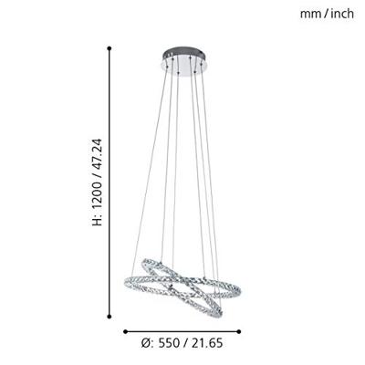 Eglo Led HanglampVarrazo - 31667