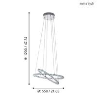 Eglo Led HanglampVarrazo - 31667 - thumbnail