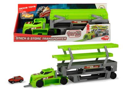 Dickie Toys Autotransportwagen met 1 auto