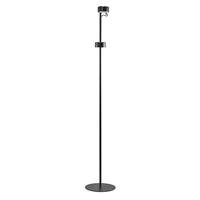 Staande leeslamp zwart &apos;Clyde&apos; led leeslamp 138cm - thumbnail
