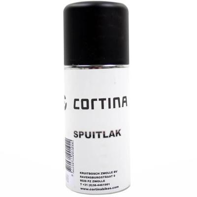 Cortina spuitlak uzz69005 jet black matte 150ml