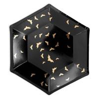 Trick Or Treat Halloween Vleermuis Bordjes (6st) - thumbnail