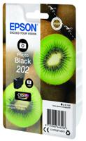 Epson 202 4.1ml 400pagina's Foto zwart inktcartridge - [C13T02F14020] - thumbnail