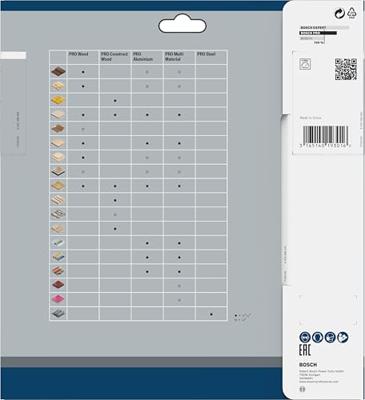 Bosch Accessories Multi Material 2608640511 Hardmetaal-cirkelzaagblad 210 x 30 x 2.4 mm Aantal tanden: 54 1 stuk(s) - thumbnail
