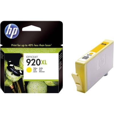 HP inktcartridge 920XL, 700 pagina&apos;s, OEM CD974AE, geel