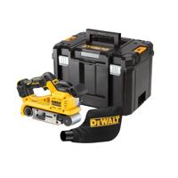 DeWALT DCW220NT Accu bandschuurmachine 75x533mm 18V XR Basic Body in TSTAK - thumbnail