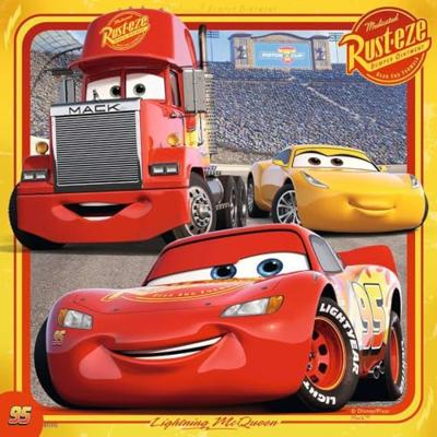 Ravensburger - cars 3 puzzel 3x49st.