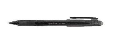 Gelschrijver quantore erasable 0.7mm zwart Gelschrijver quantore erasable 0.7mm zwart