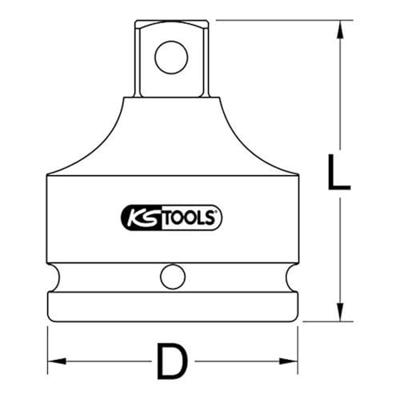 KS Tools 5150001 515.0001 Verwisselbare kop