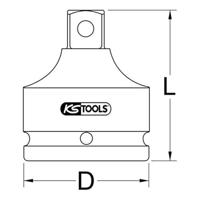 KS Tools 5150001 515.0001 Verwisselbare kop - thumbnail