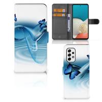 Samsung Galaxy A53 | Telefoonhoesje | Met pasjeshouder | Vlinders - thumbnail