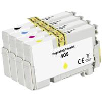 Renkforce Inktcartridge vervangt Epson 405, T05G6, T05G1, T05G2, T05G3, T05G4 Compatibel Combipack Zwart, Cyaan, Magenta, Geel RF-5705462 - thumbnail