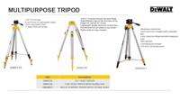 DeWALT DE0736-XJ 5/8" laserstatief aluminium - thumbnail