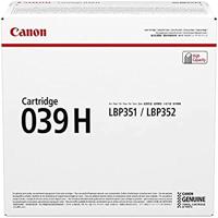 Canon 039H Cartridge 25000pagina's ZwartMHz - thumbnail