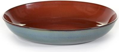 SERAX - Terres de Reves - Pastabord 23,5cm Rust/Smokey Blue