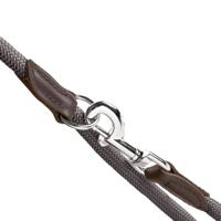 HUNTER Freestyle Verstelbare hondenriem voor honden, robuust, weerbestendig, 1,0/200 cm, grijs - thumbnail