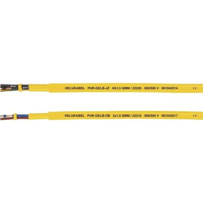 Helukabel PUR-Yellow JB Geïsoleerde kabel 5 G 2.5 mm² Geel 22218-1000 1000 m