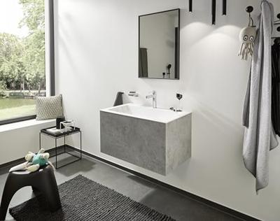 Hansgrohe Wastafelmengkraan Finoris Eengreeps 110 met PushOpen Waste Chroom