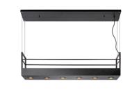 Lucide MIRAVELLE - Hanglamp - 6xGU10 - Zwart - thumbnail