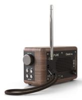 Pure Classic Mini Coffee Black/Walnt EU/UK/AU Radio DAB+, FM Zwart, Walnoot - thumbnail