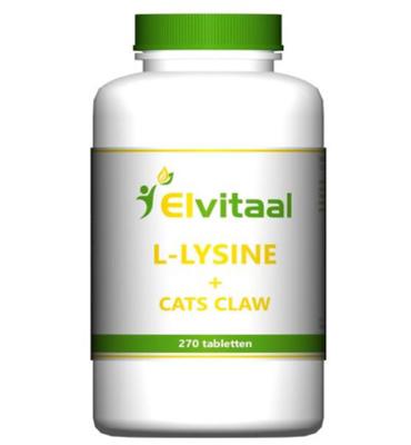 Elvitum L-Lysine cats claw 270 Tabletten