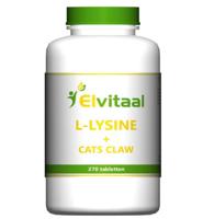 Elvitum L-Lysine Cats Claw Tabletten - thumbnail