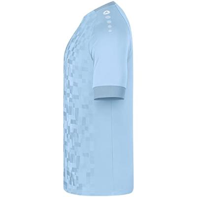 JAKO 4241 Shirt Pixel Km - Zachtblauw - XL