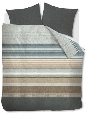 Beddinghouse Beddinghouse Dekbedovertrek Lex Grey Green 200x200/220