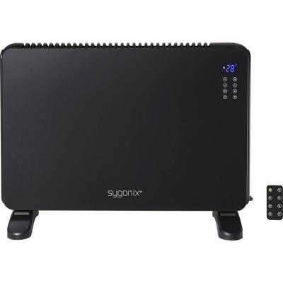 Sygonix Verwarming 20 m² Zwart