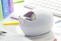 Plakbandhouder scotch c36 pebble wit + 1 rol tape - thumbnail