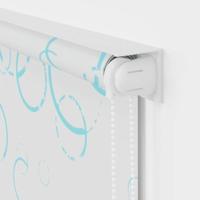 VidaXL Rolgordijn voor douche 120x240 cm bubbel - thumbnail