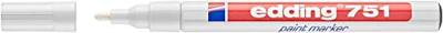 Edding 751 paint marker 4-751049 Lakmarker Wit 1 mm, 2 mm Edding 751 paint marker 4-751049 Lakmarker Wit 1 mm, 2 mm