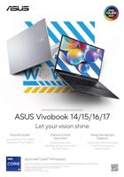 ASUS VivoBook 17 X1704ZA-AU053W Intel® Core™ i7 i7-1255U Laptop 43,9 cm (17.3") Full HD 16 GB DDR4-SDRAM 512 GB SSD Wi-Fi 6E (802.11ax) Windows 11 Home Blauw - thumbnail