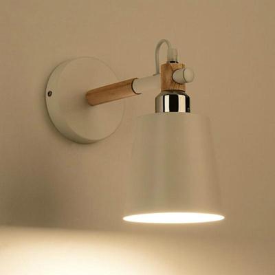 Trap gangpad bed slaapkamer muur lamp creatieve eenvoudige achtergrond restaurant Oblique vat Light AC 220V (wit)
