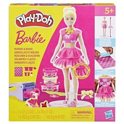 Play-Doh Barbie Kant en Strikjes boetseerklei set