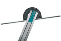 Wolfcraft T-rail | Met parallelsnijder | 1 stuk - 4008000 - thumbnail