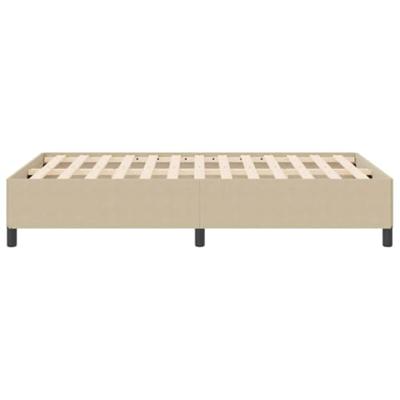 Bedframe Grijs groen 120 x 200 cm Katoenen stof