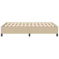 Bedframe Grijs groen 120 x 200 cm Katoenen stof - thumbnail