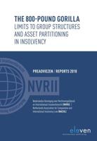 The 800-pound gorilla. Limits to Group Structures and Asset Partitioning in Insolvency - Richard Squire, Joeri Vananroye, Arie Van Hoe, Gillis Lindemans, Arpi Karapetian, Frank M.J. Verstijlen, A.L. Jonkers - ebook - thumbnail