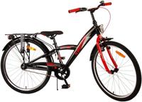 Volare thombike kinderfiets - jongens - 24 inch - zwart rood - thumbnail