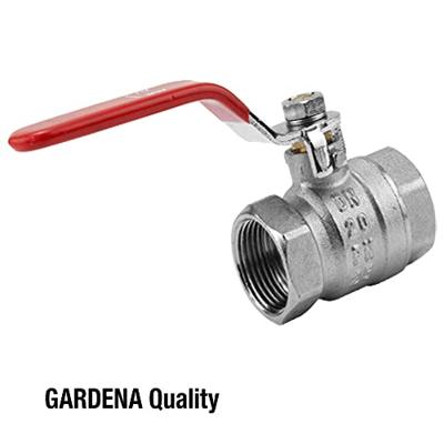 GARDENA 07336-20 Kogelkraan 3/4 Zilver, Rood