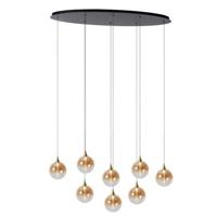 Lucide GISELA - Hanglamp - LED Dimb. - 8x3,9W 2700K - Amber | Premium - thumbnail
