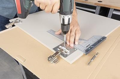 Wolfcraft Reparatieset | Voor potscharnieren - deurzijde | 17-delig | 1 set - 4658000