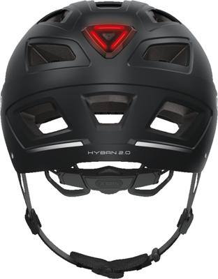 Abus helm hyban 2.0 velvet zwart l 56-61cm Abus helm hyban 2.0 velvet zwart l 56-61cm